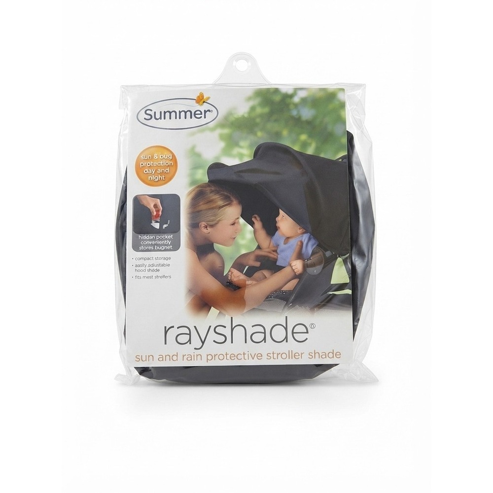 Summer Infant Rayshade  UV Protective Stroller Shade‎ Cover, Black